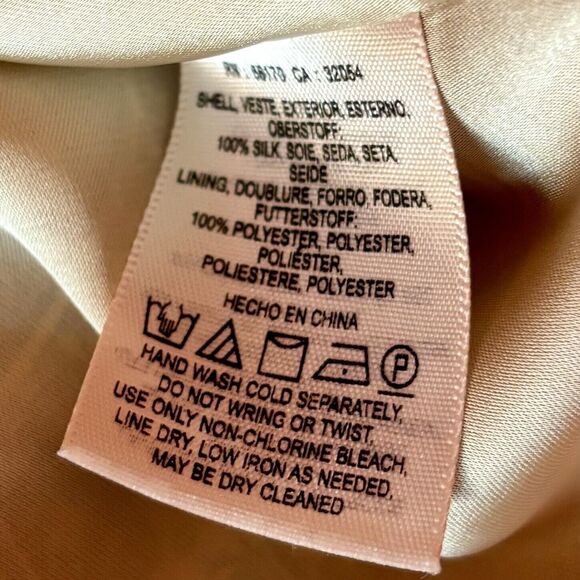 Anthropologie Meadow Rue Dress Women's Size Small 100% Silk Multi Colored Lined - Picture 8 of 10